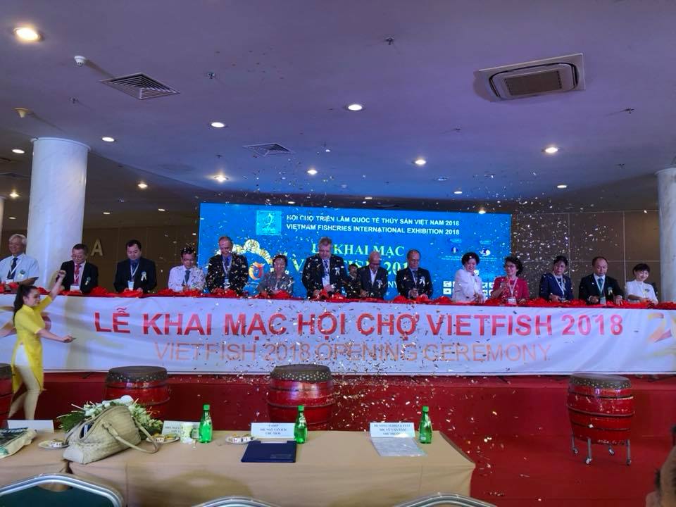 TÀI TRỢ TEABREAK TẠI HỘI CHỢ VIETFISH 2018